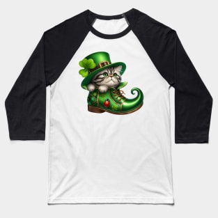 Exotic Shorthair Cat Shoes For Patricks Day Baseball T-Shirt